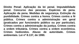 Direito Penal - Master Juris