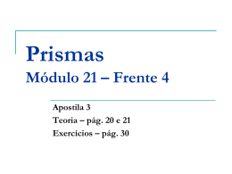 Prismas 3º EM - Prof. Luciana