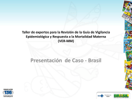 Presentación de Caso - Brasil