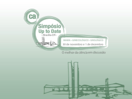 Slide 1 - Simpósio Up To Date