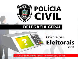 Elei&ccedil;&otilde;es 2014