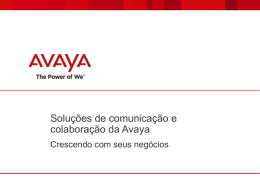Avaya IP Office Concorrência