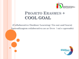 Projeto Erasmus + COOL GOAL (Collaborative Outdoor