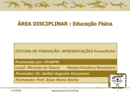 Apresenta&ccedil;&atilde;o do PowerPoint