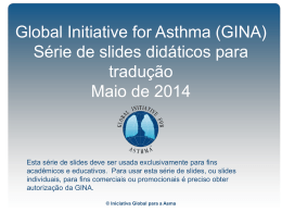 NOVO! - Global Initiative for Asthma