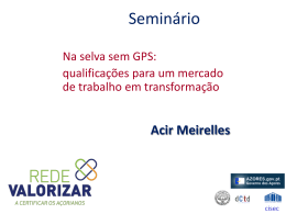 Na selva sem GPS: qualificações para um mercado