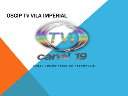 Oscip TV Vila Imperial
