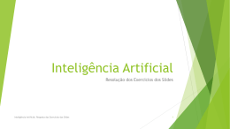 Intelig&ecirc;ncia Artificial