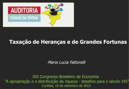 Maria Lucia Fattorelli – XXI Congresso