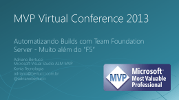 Adriano Bertucci Microsoft Visual Studio ALM MVP