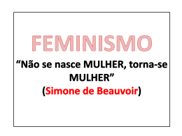 SOCIOLOGIA FEMINISMO