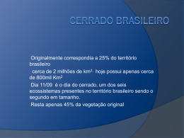 Cerrado brasileiro