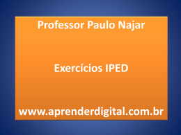 Exercícios IPED 01