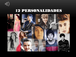 12 Personalidades