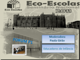 P1 - Eco-Escolas