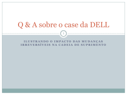 Q & A sobre o case da DELL09