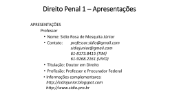 Dp1Iesgo1 - Professor Sidio Rosa de Mesquita Junior