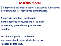 Assédio moral