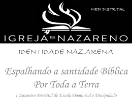 IGREJA DO NAZARENO EM FOCO
