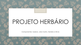 powerpoint herbario