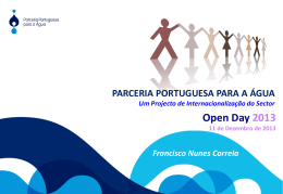 Open Day da Parceria Portuguesa para a Água