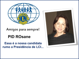 Quem &eacute; Rosane