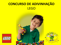 APRESENTA&Atilde;&Dagger;&Atilde;&fnof;O CONCURSO DE ADIVINHA&Atilde;&Dagger;&Atilde;&fnof;O LEGO