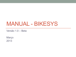 Manual - Bikesys