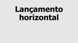 Lancamento horizontal - Instituto Montessori