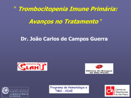 64 • Trombocitopenia Imune Primária - CHSP