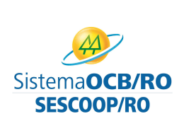 Apresentação do PowerPoint - Sistema OCB/SESCOOP-RO