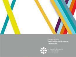 Plano diocesano de pastoral 2015 - 2020