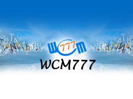 WCM777-apresentaÃ§Ã£o-atualizada_25.07.2013