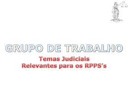 Temas Judiciais Relevantes - Dr. José Roberto