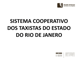 sistema nacional cooperativo e associativo dos taxistas
