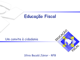 Educação Fiscal - Um convite à Cidadania