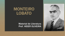 Sobre Monteiro Lobato
