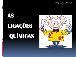 AS LIGA&Ccedil;&Otilde;ES QU&Iacute;MICAS