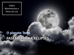 Fases da lua e eclipses