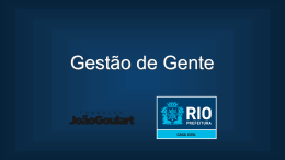 Gest&atilde;o de Gente (Funda&ccedil;&atilde;o Jo&atilde;o Goulart)