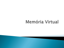 Memória Virtual