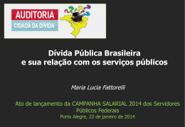 Dívida Pública Brasileira e sua relação com os serviços públicos