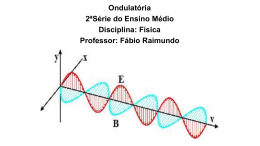 Velocidade de propagação da onda