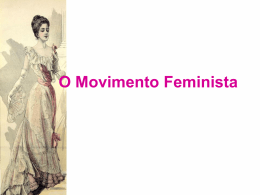 O Movimento Feminista