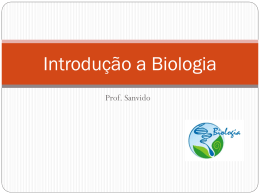 Introdução a Biologia