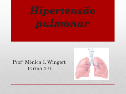 Aula 7 – Hipertensão pulmonar