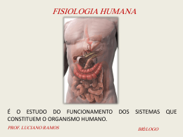 fisiologia humana prof. luciano ramos biólogo
