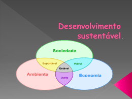 Desenvolvimento sustentável