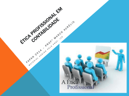 &Eacute;tica Profissional