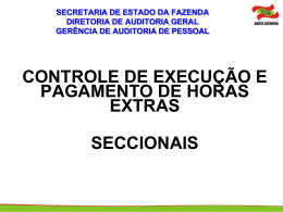 secretaria de estado da fazenda diretoria de auditoria geral